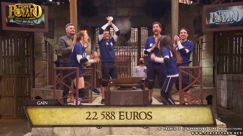 Gains Fort Boyard au profit de Magie à l'hôpital