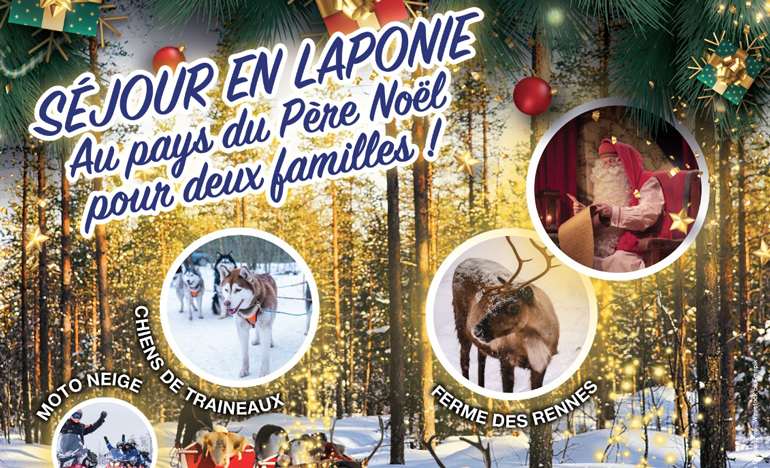 rêve séjour Laponie Rovaniemi association Magie à l'hôpital