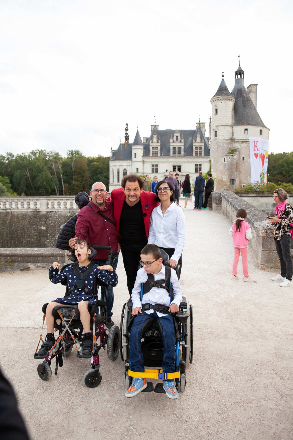 Eric Antoine parrain association Magie à l'hôpital événement 10 ans de parrainage