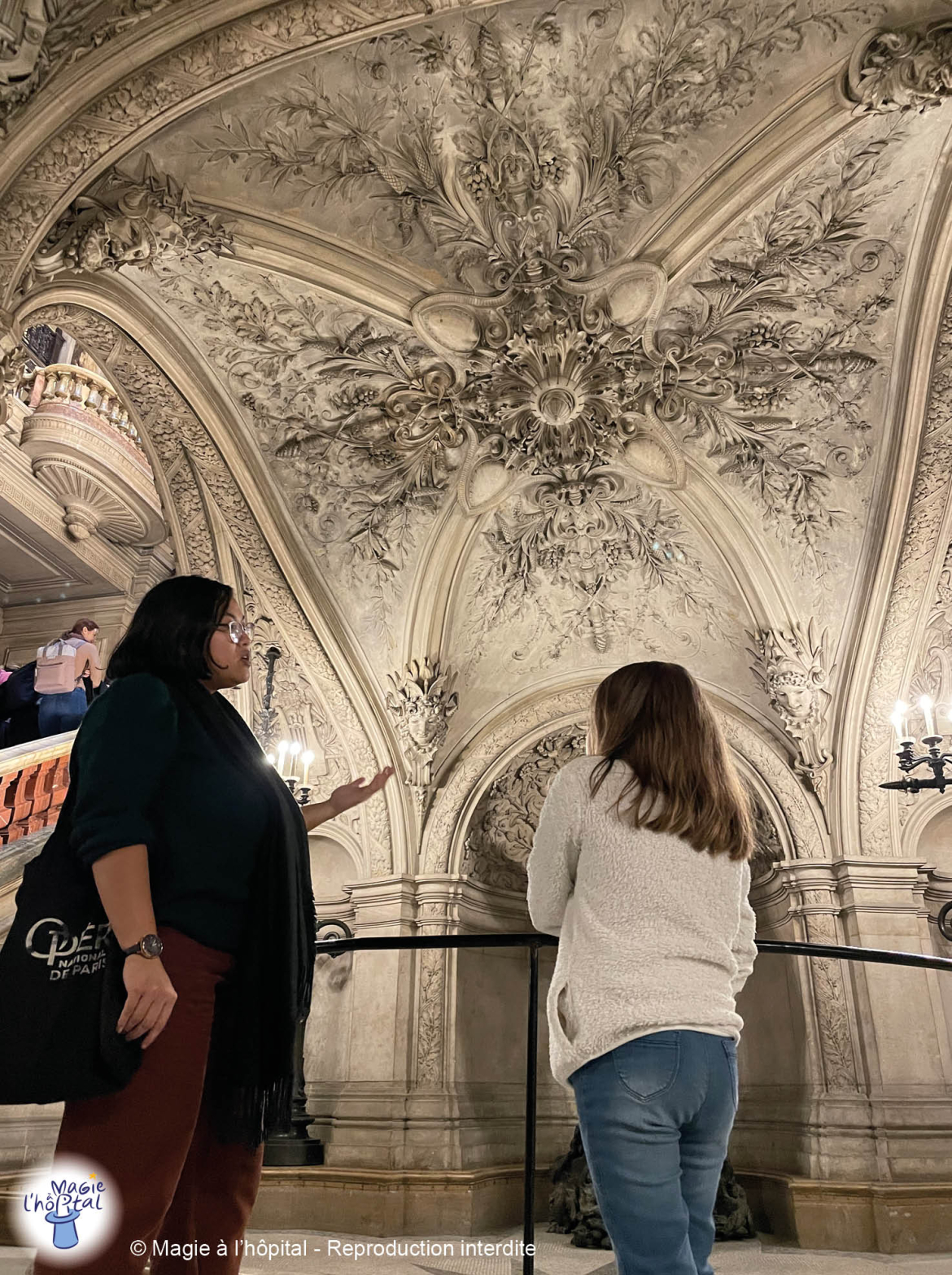 rêve Opéra Garnier Opéra de Paris association Magie à l'hôpital