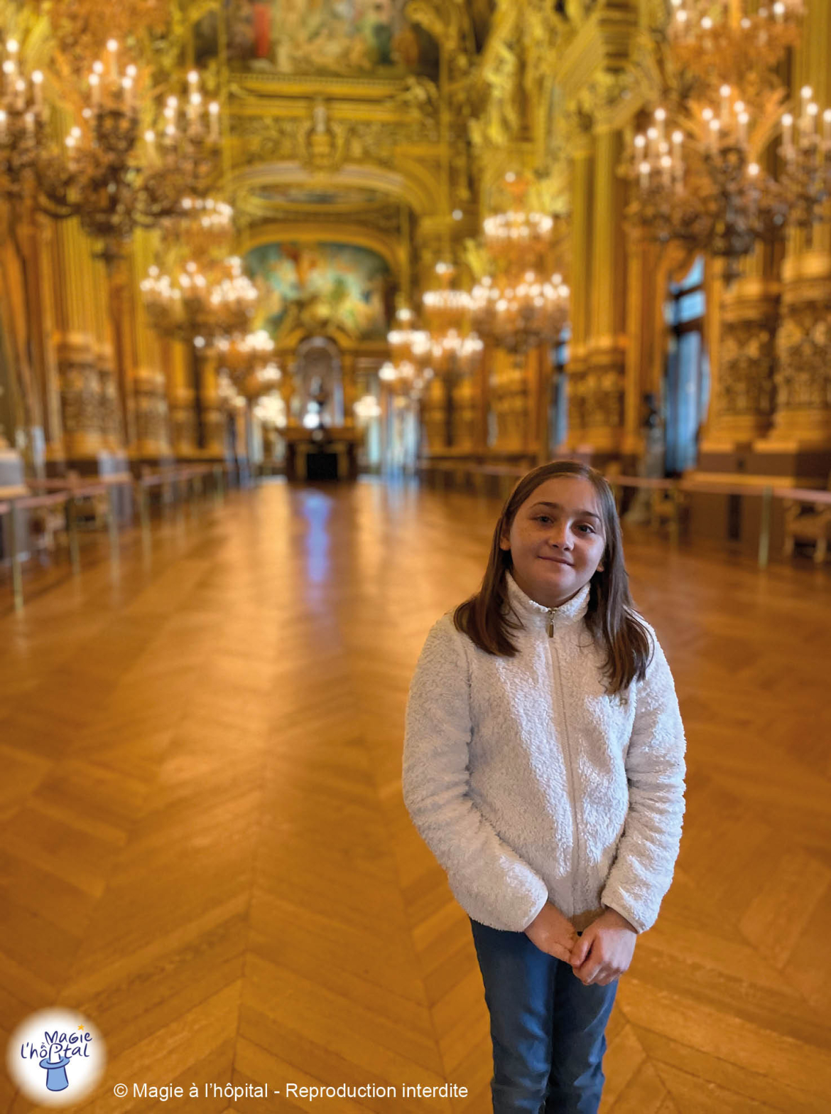 rêve Opéra Garnier Opéra de Paris association Magie à l'hôpital