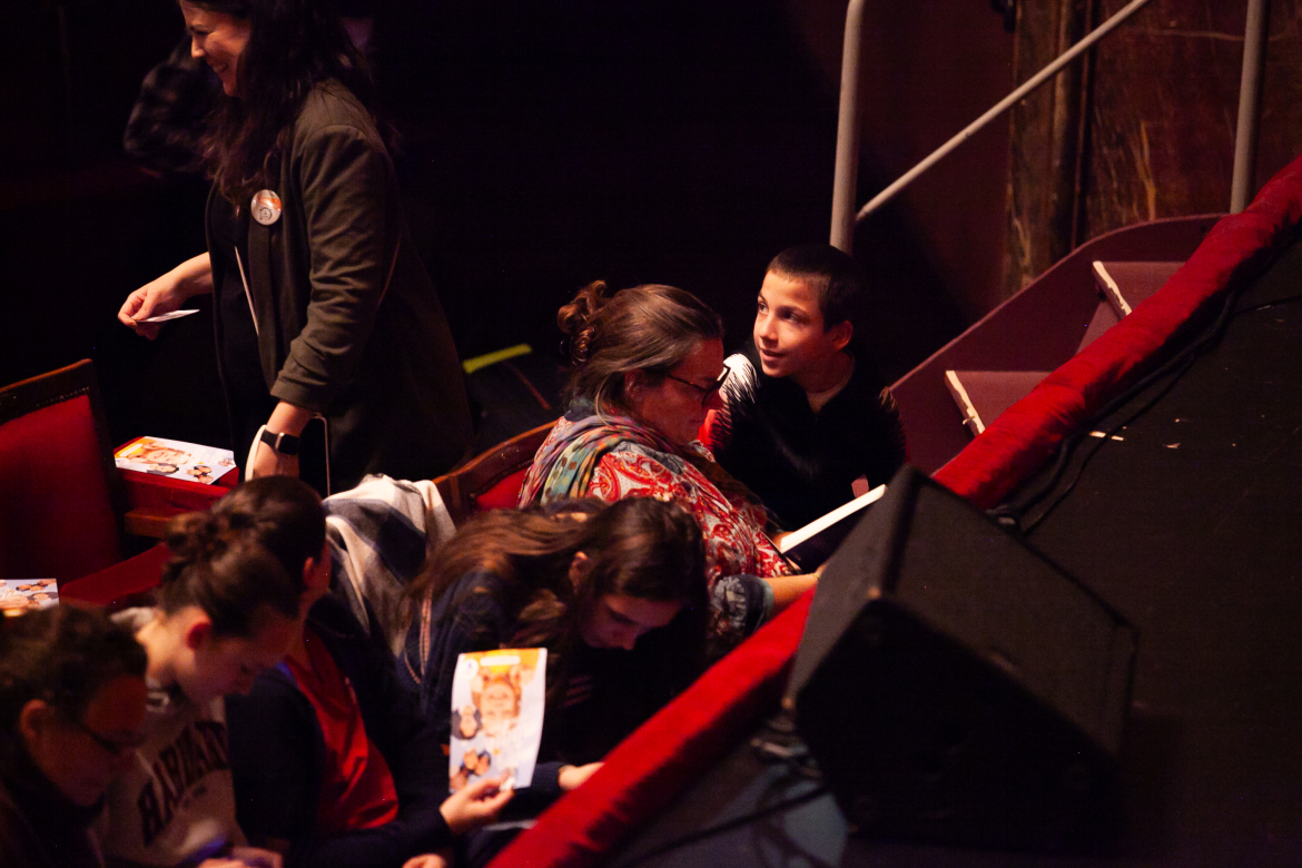 Photo de famille, Festival Au Tours du Rire , association Magie à l'hôpital 