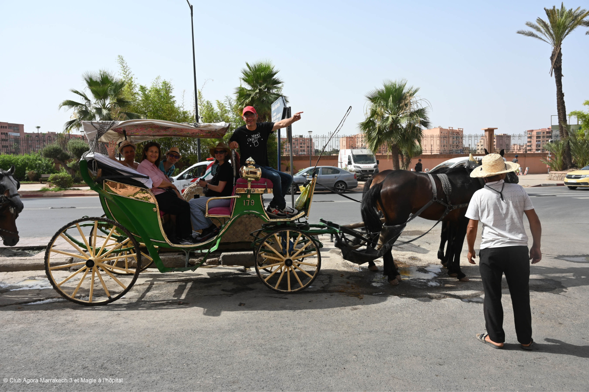 Marrakech du Rire 10 ans partenariat association Magie à l'hôpital 