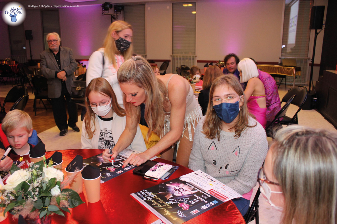 Magic Show Fondettes rêve association Magie à l'hôpital