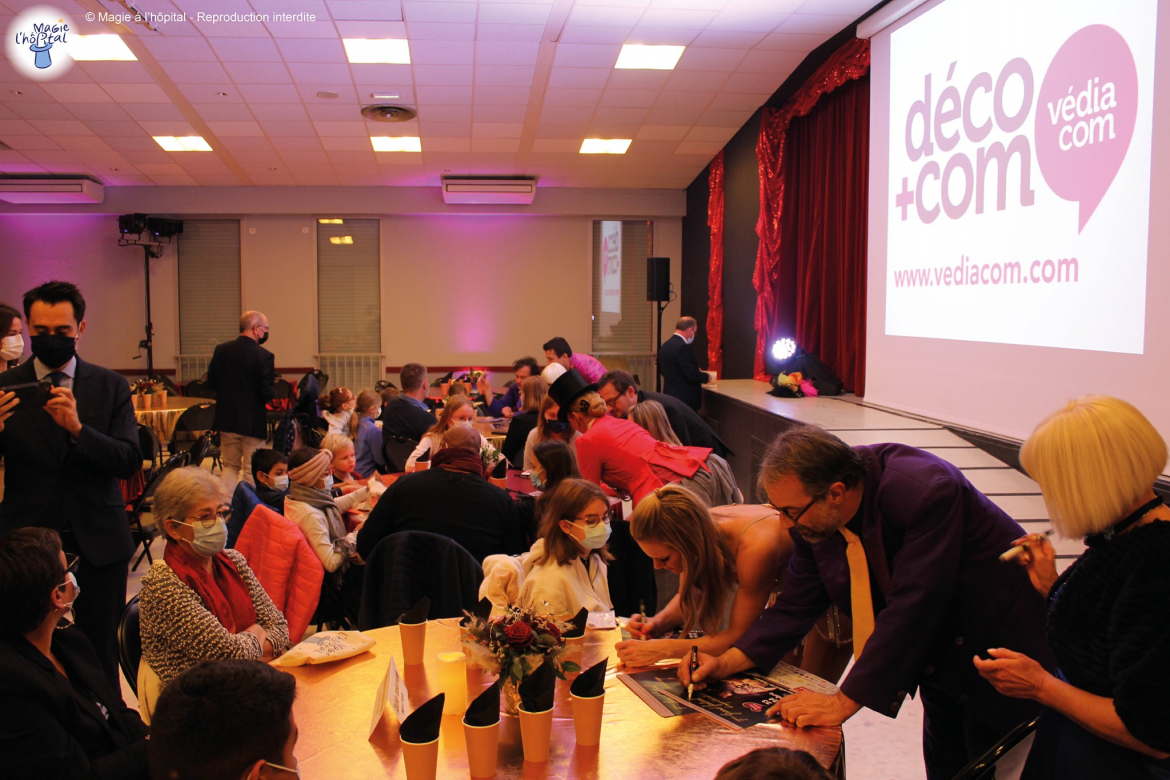 Magic Show Fondettes rêve association Magie à l'hôpital